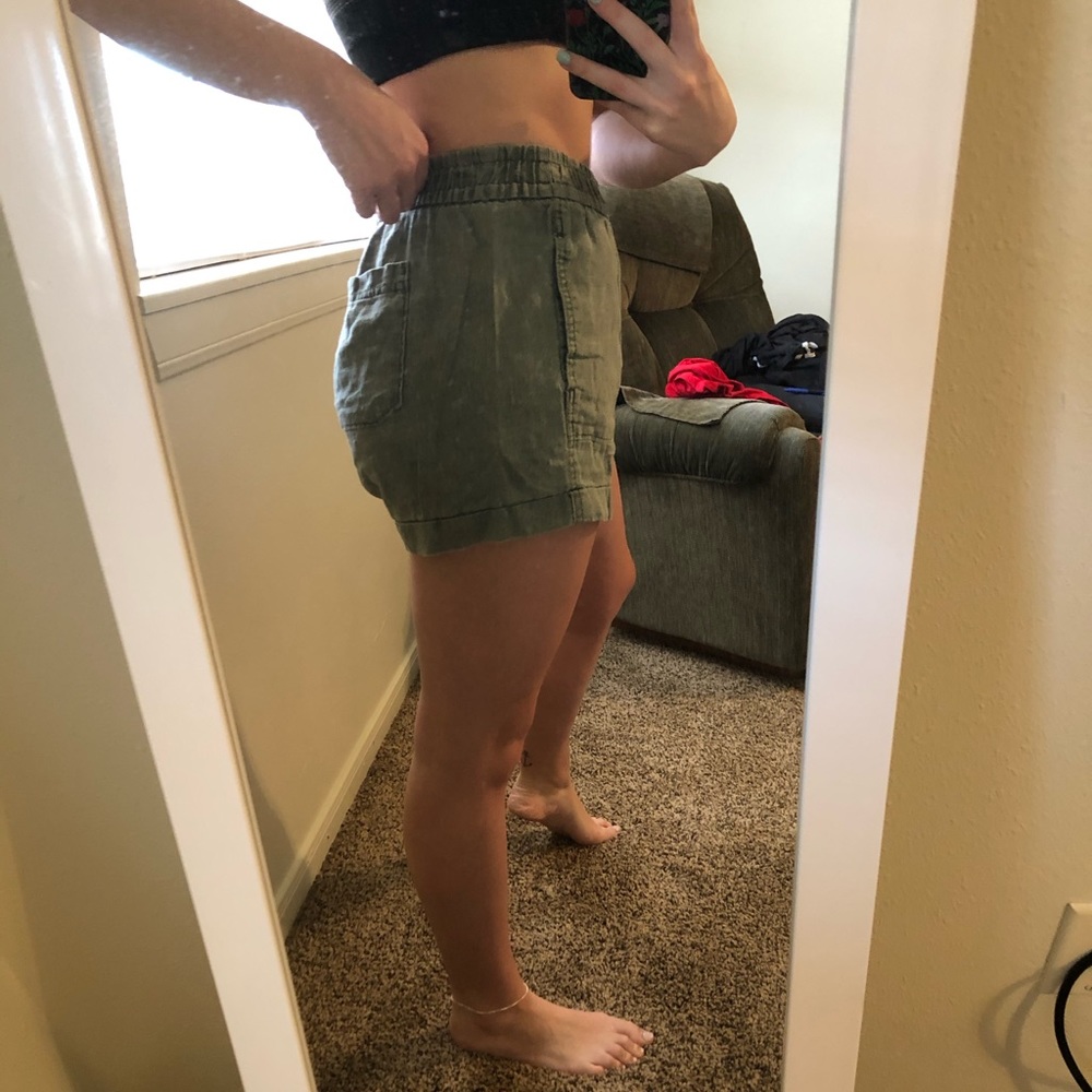 Army Green Shorts